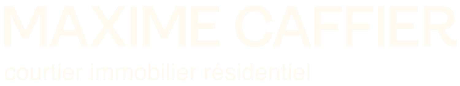 Maxime Caffier | courtier immobilier résidentiel