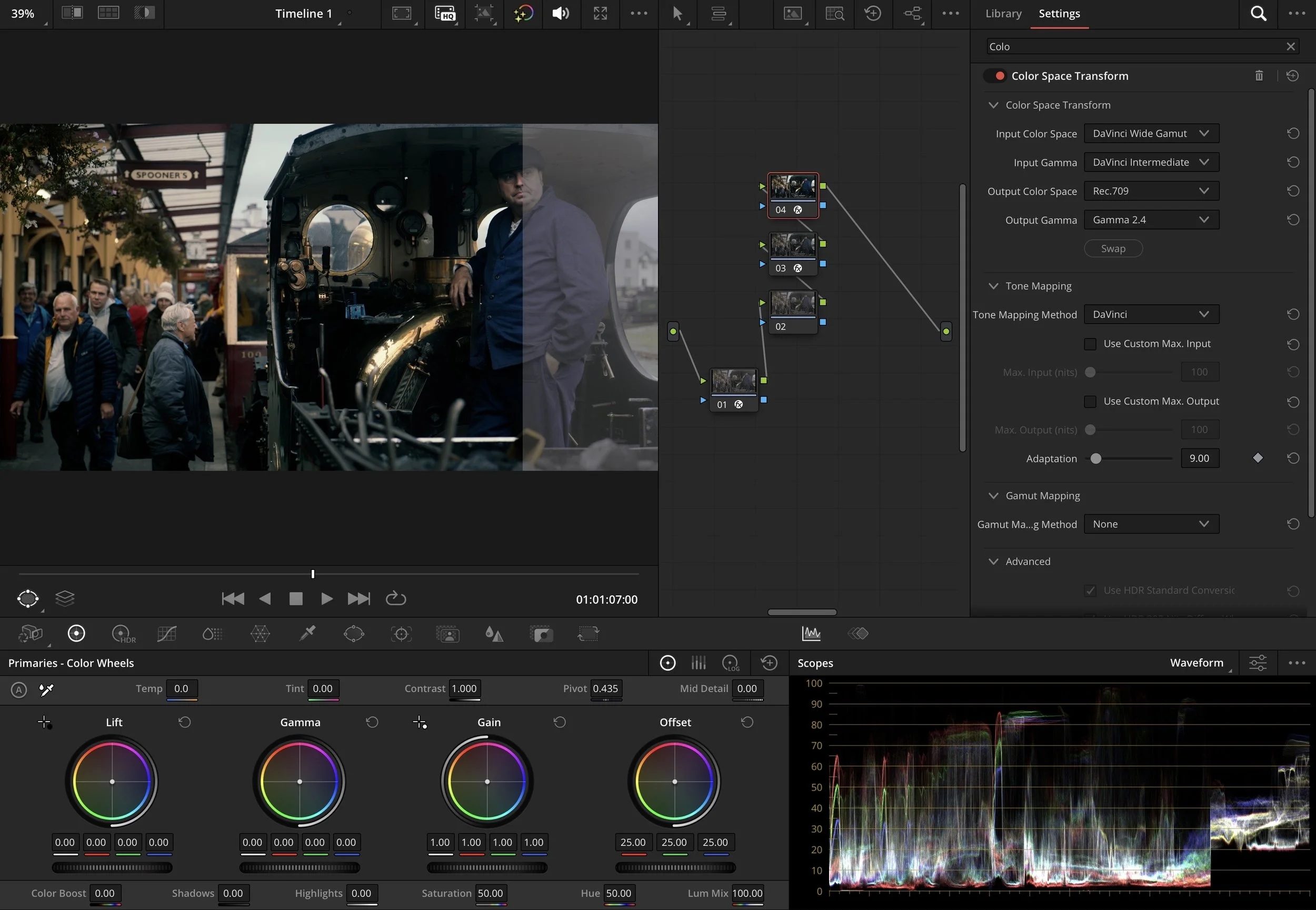 Colour Grading