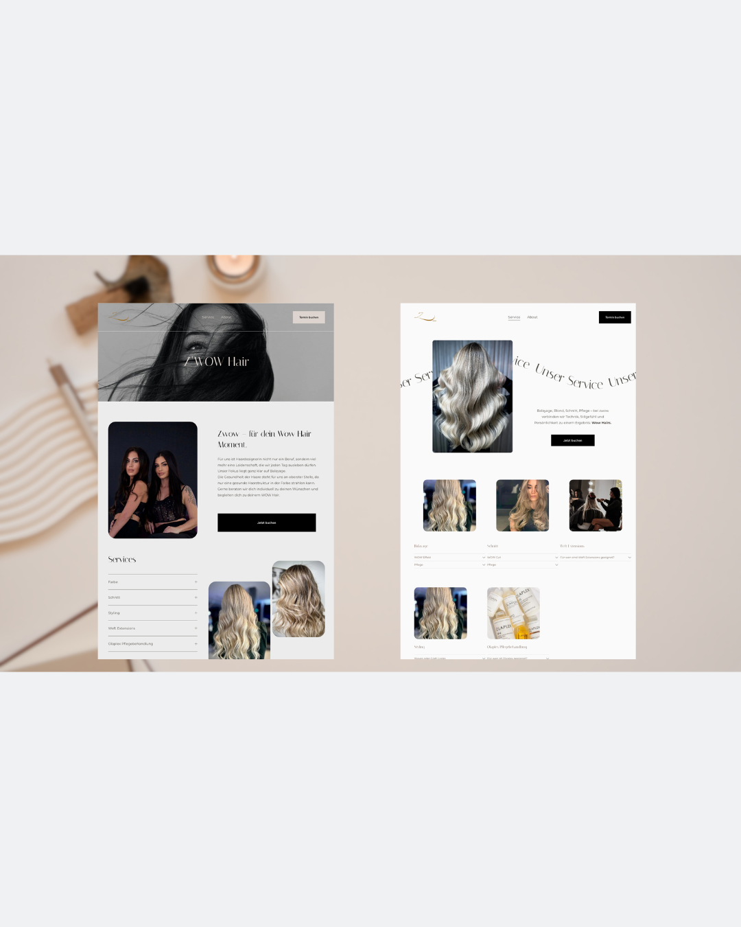Website DACH Raum