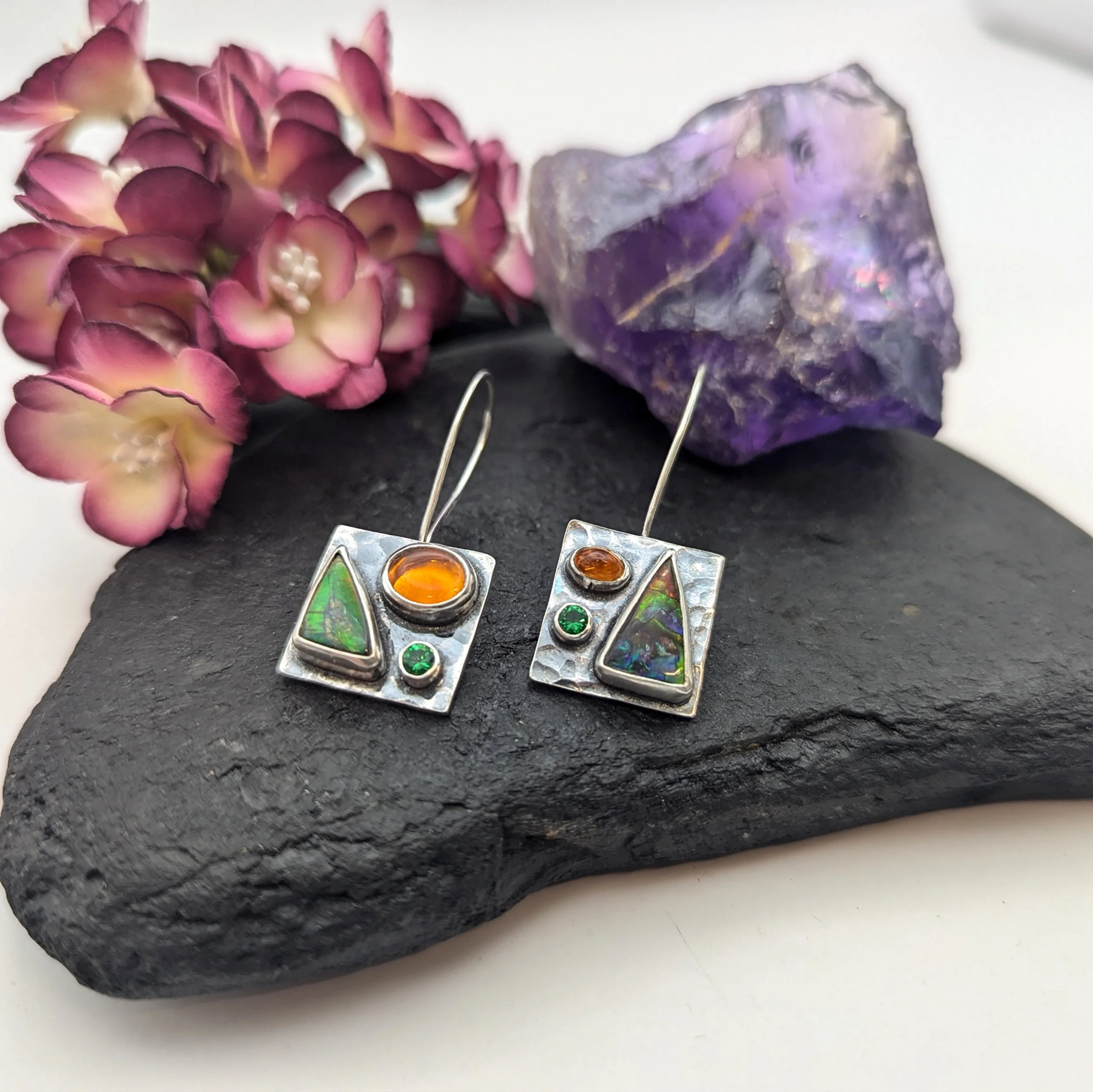 Panel Earrings