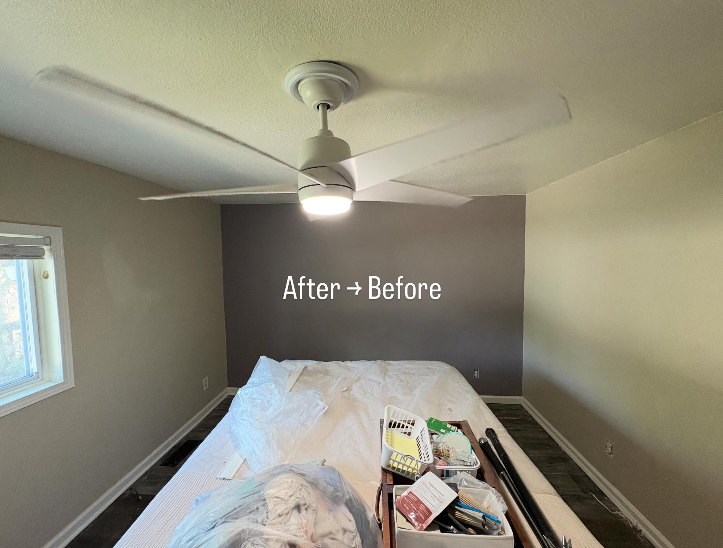 From lived-in to refreshed ✨🎨

Another bedroom transformation by the Super Painting People!

This space was ready for a fresh look, and a new coat of paint made a huge difference. We refreshed the walls, cleaned up the space, and gave this bedroom a
