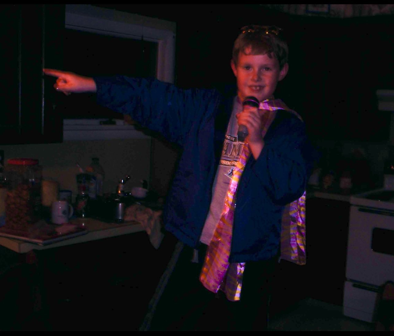 clint westwood as a child performing