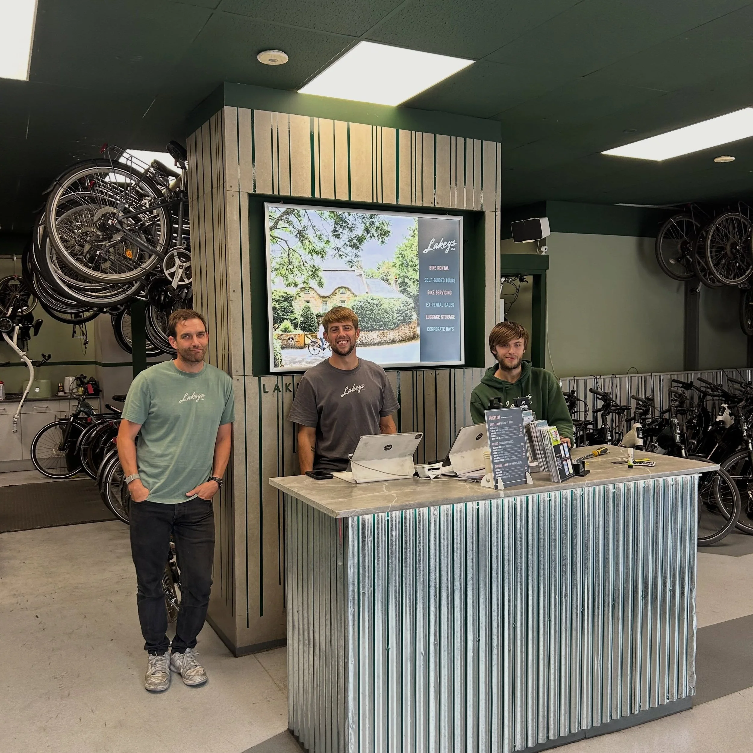 #LadsOfLakeys - if they aren&rsquo;t servicing your bike, rescuing you on a breakdown in time for you to catch your ferry, delivering your bikes late at night ready for your adventure the next day, recommending all the best local spots to visit. They