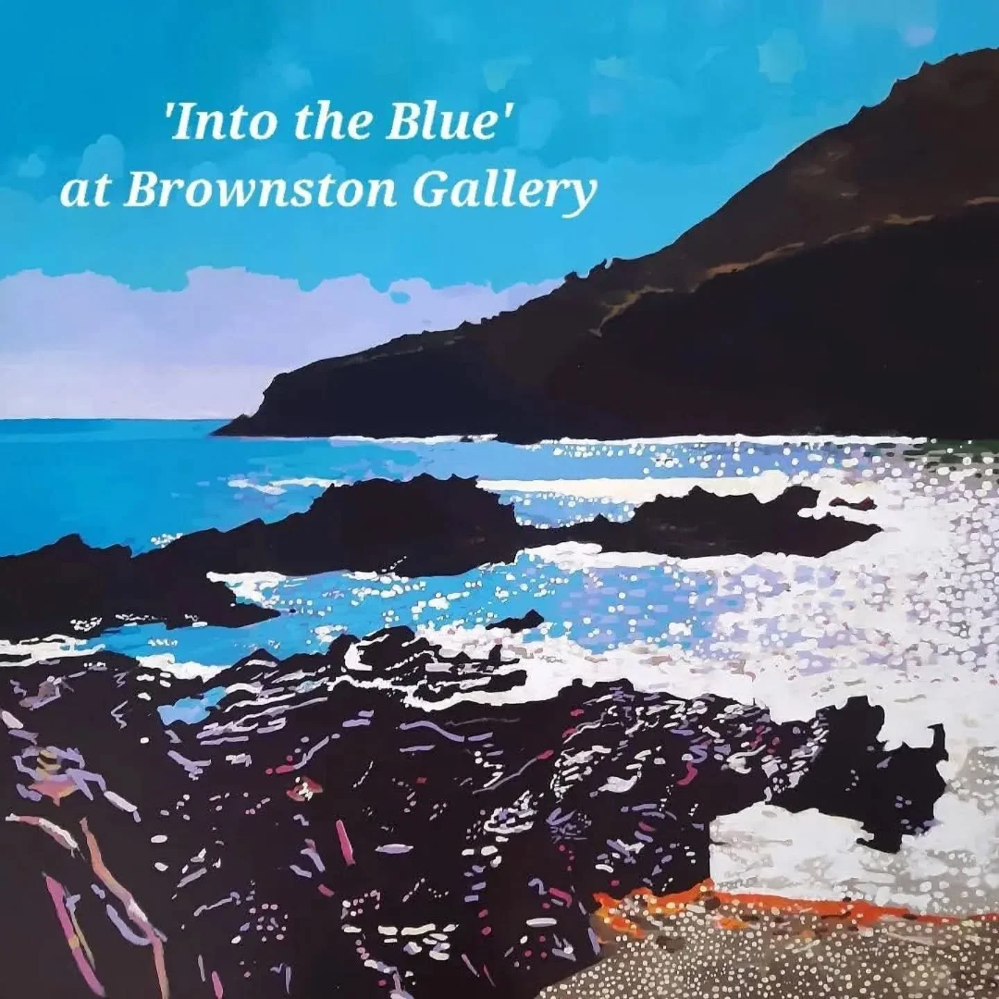 A  new exhibition 'Into The Blue' opens Friday 29th May at the The Brownston Gallery in Modbury. Selected SWAc Academicians paintings will be in the show which runs until 4th July 2026.

This is a mixed show with an exciting range of work by many tal