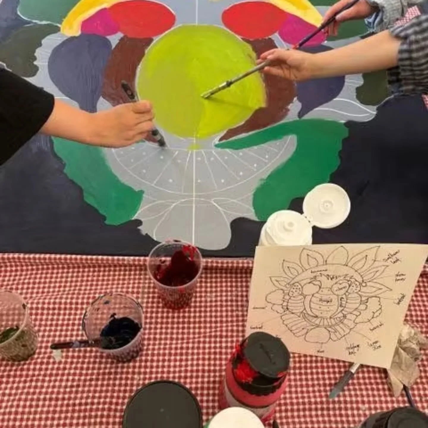 Our Arts Education Consultant, Nic George, has been  busy inspiring pupils at Topsham School, Sidmouth C of E Primary School and St Martin's C of E Primary School, Cranbrook, through a creative project exploring food, healthy eating and art.

At the 