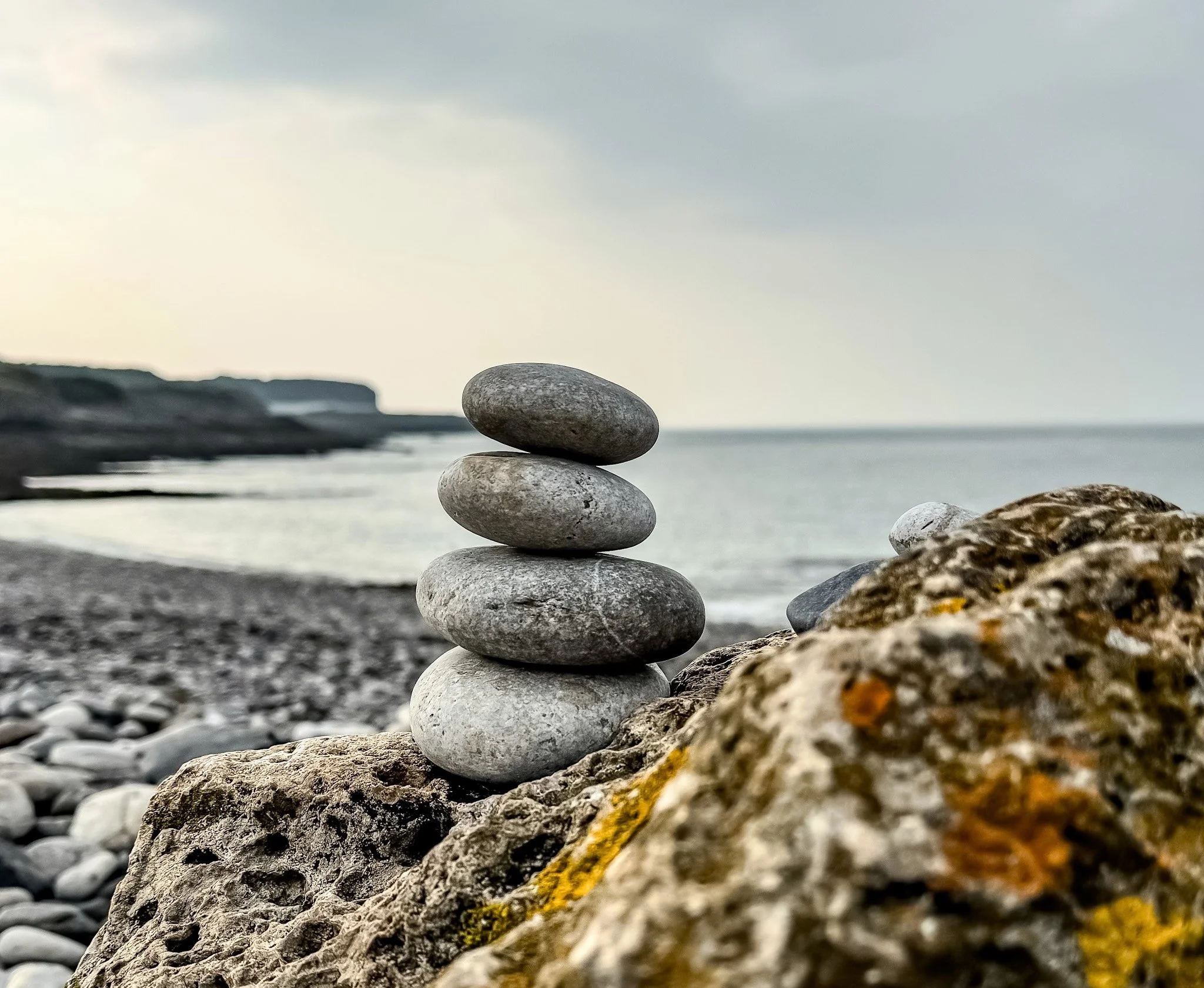 The peaceful surroundings of Penmon Point unfold into acres of duck egg hued stones creating a gentle mosaic carpeting the shore, solitude at this hidden treasure is simple and whole