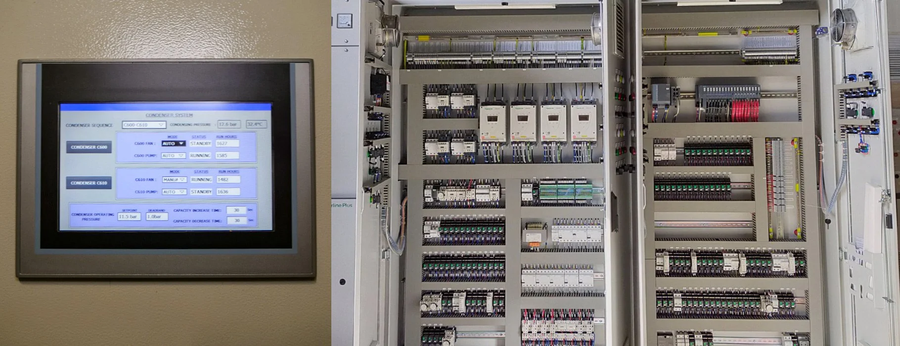 PLC, HMI Programming, Control Wiring