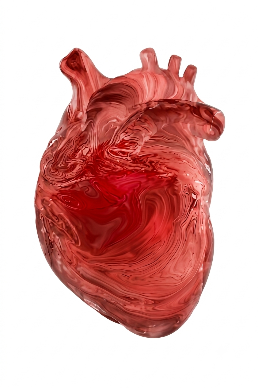 A picture of a red heart, signifying the medical speciality of cardiology and treatment of heart disease.