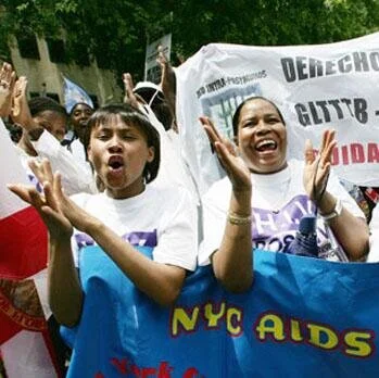 AIDS march