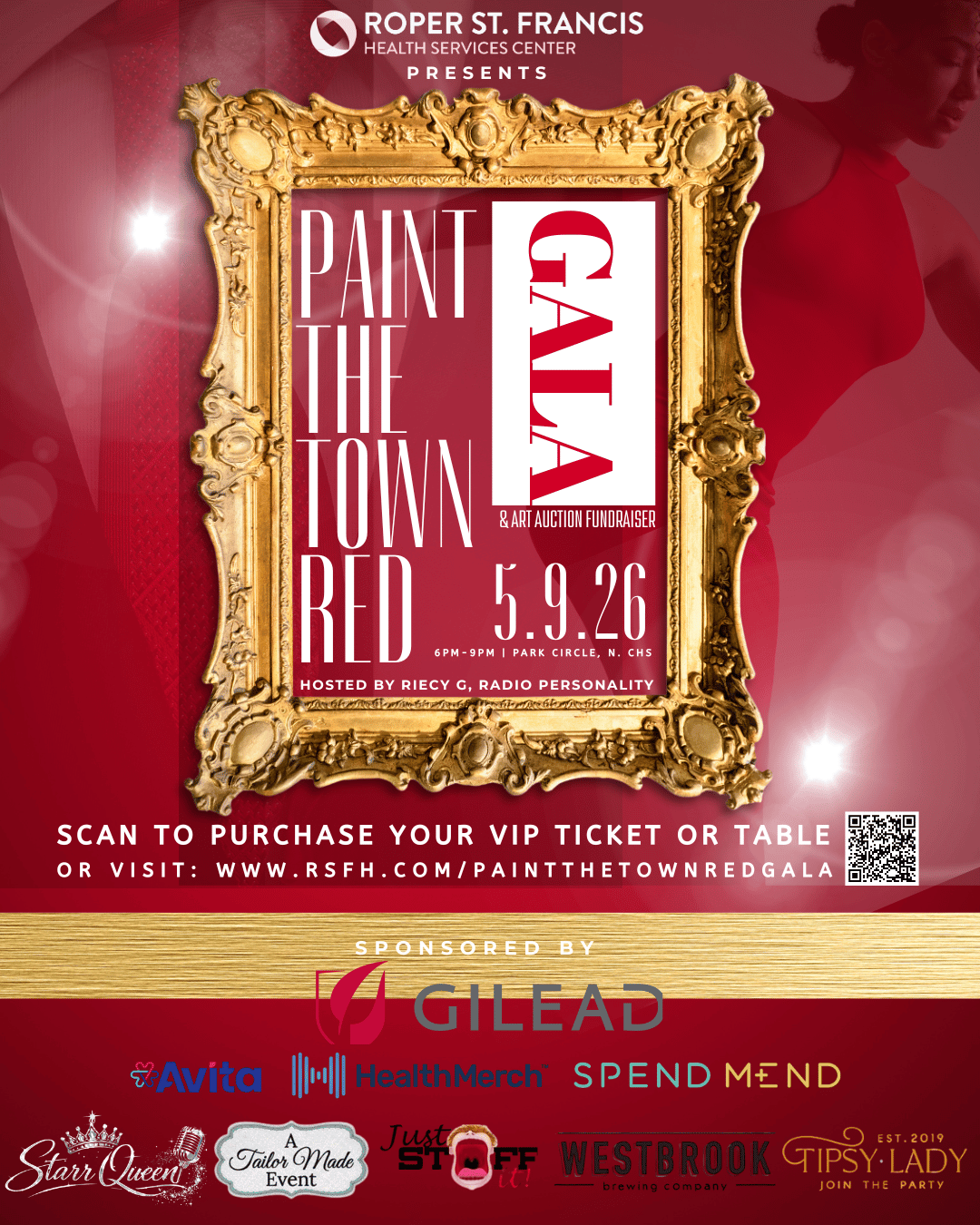 Paint the Town Red Gala &amp; Art Function Fundraiser