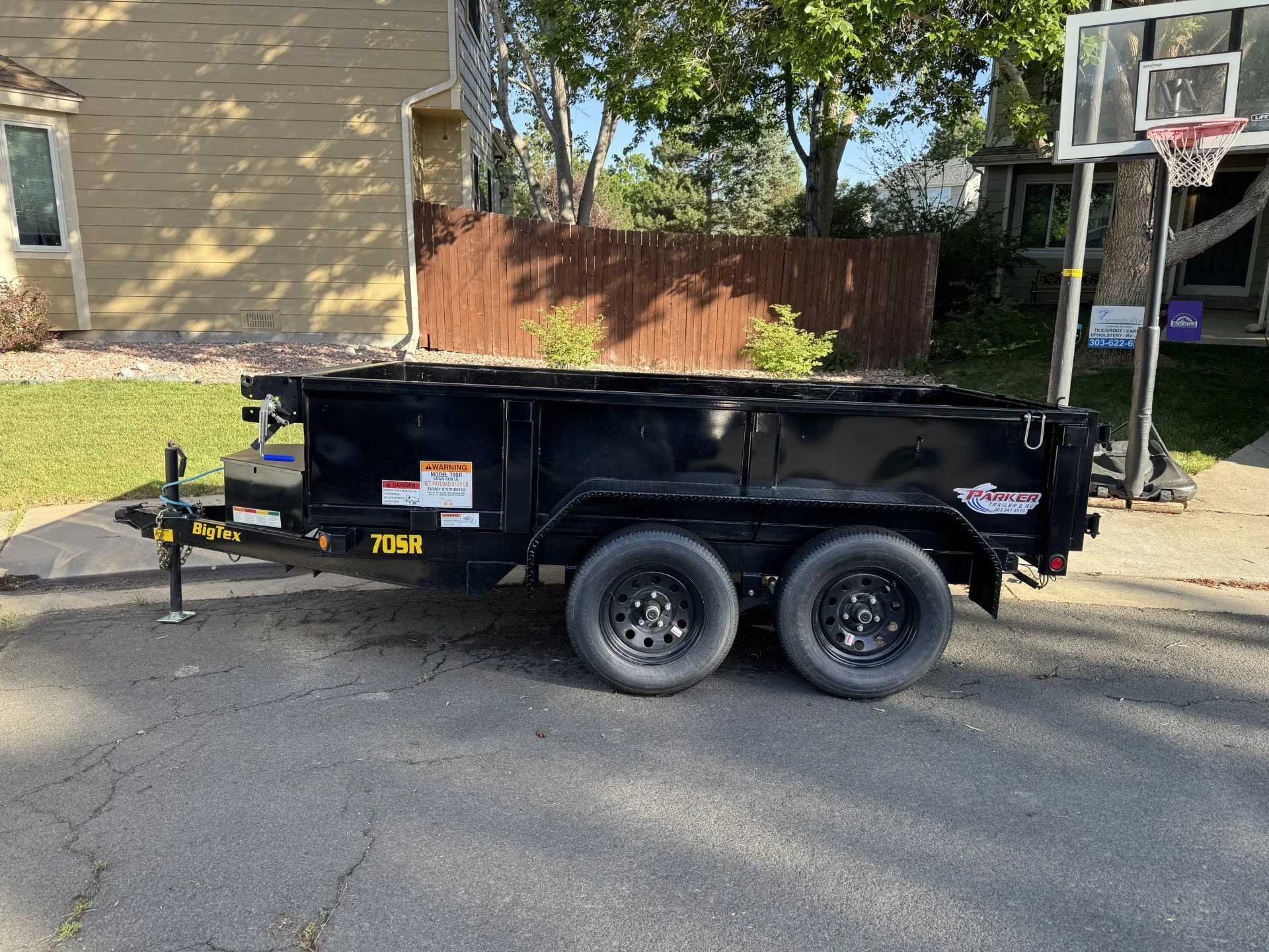 Dump Trailer - Big Tex 70SR-10