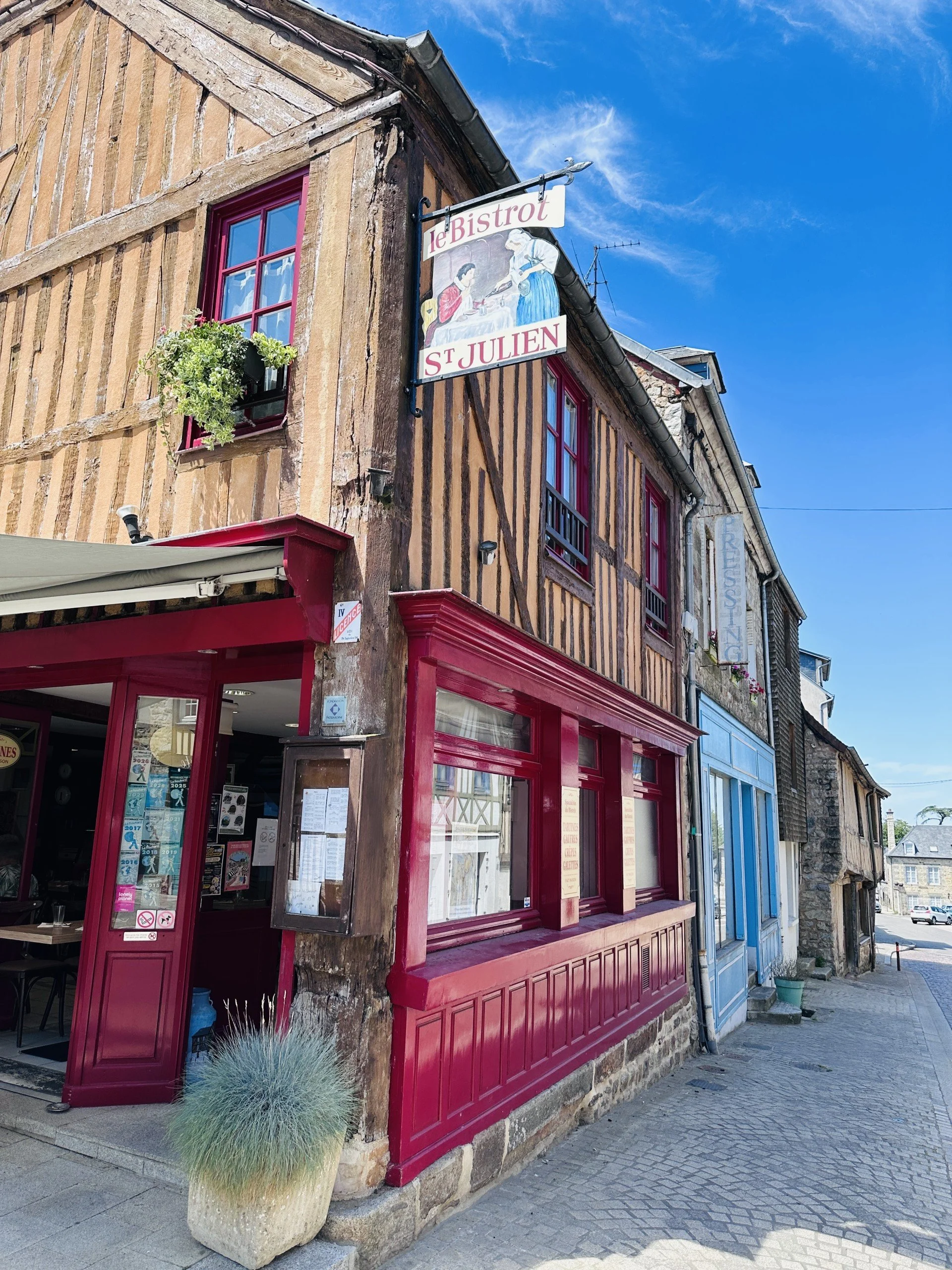 Quiet Streets in Domfront 