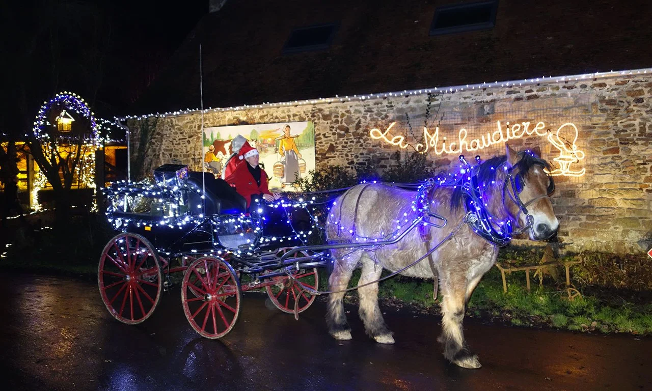 La Michaudière ready for Christmas