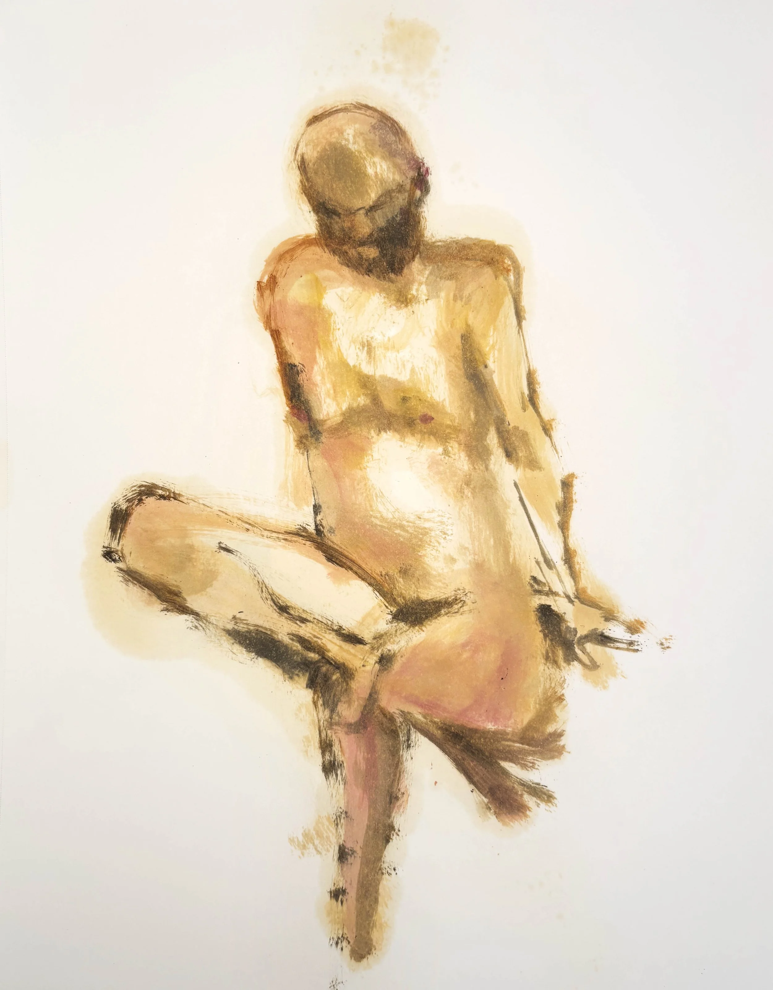 Oil on paper. 11 x 14 in. 