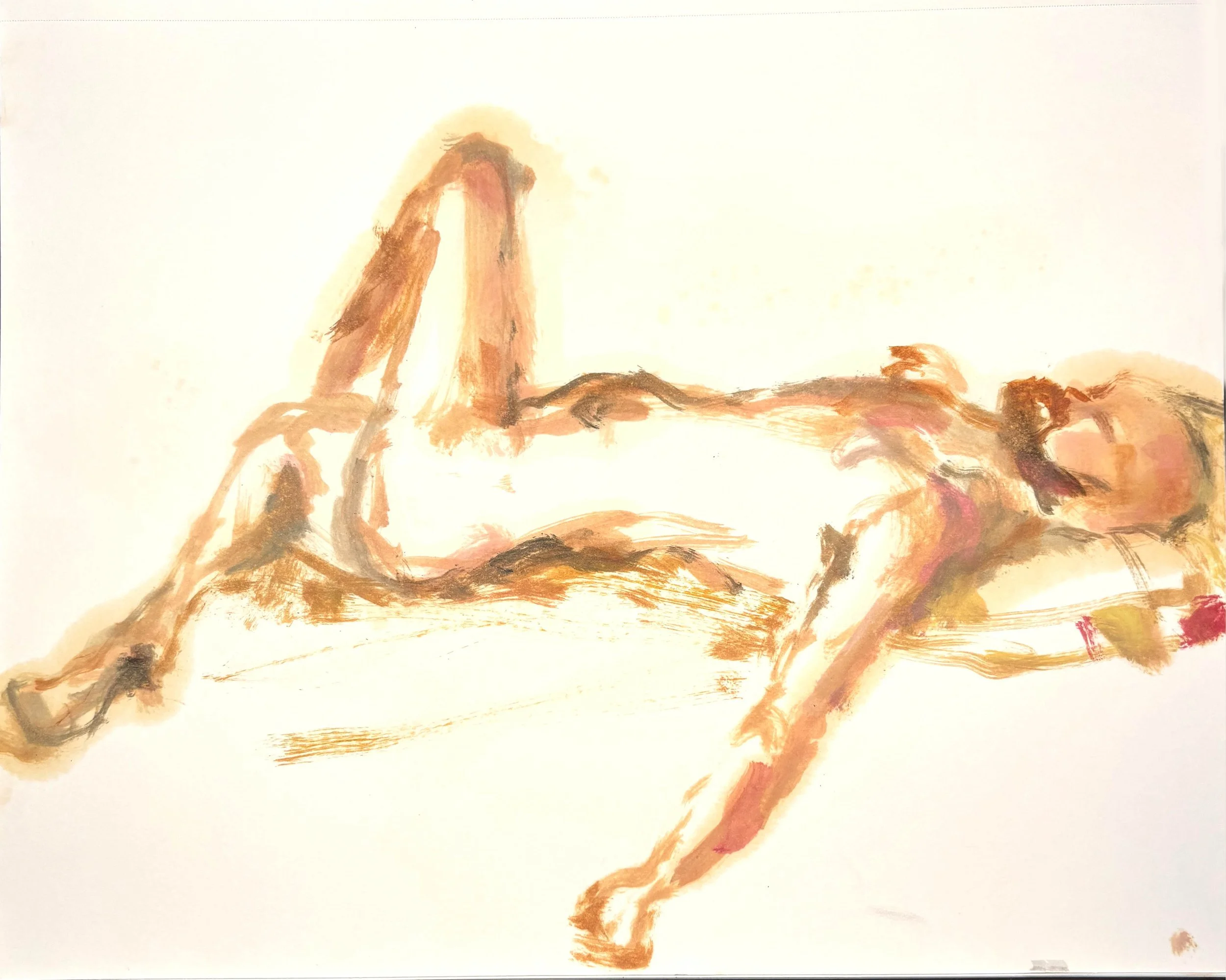 Oil on paper. 11 x 14 in. 