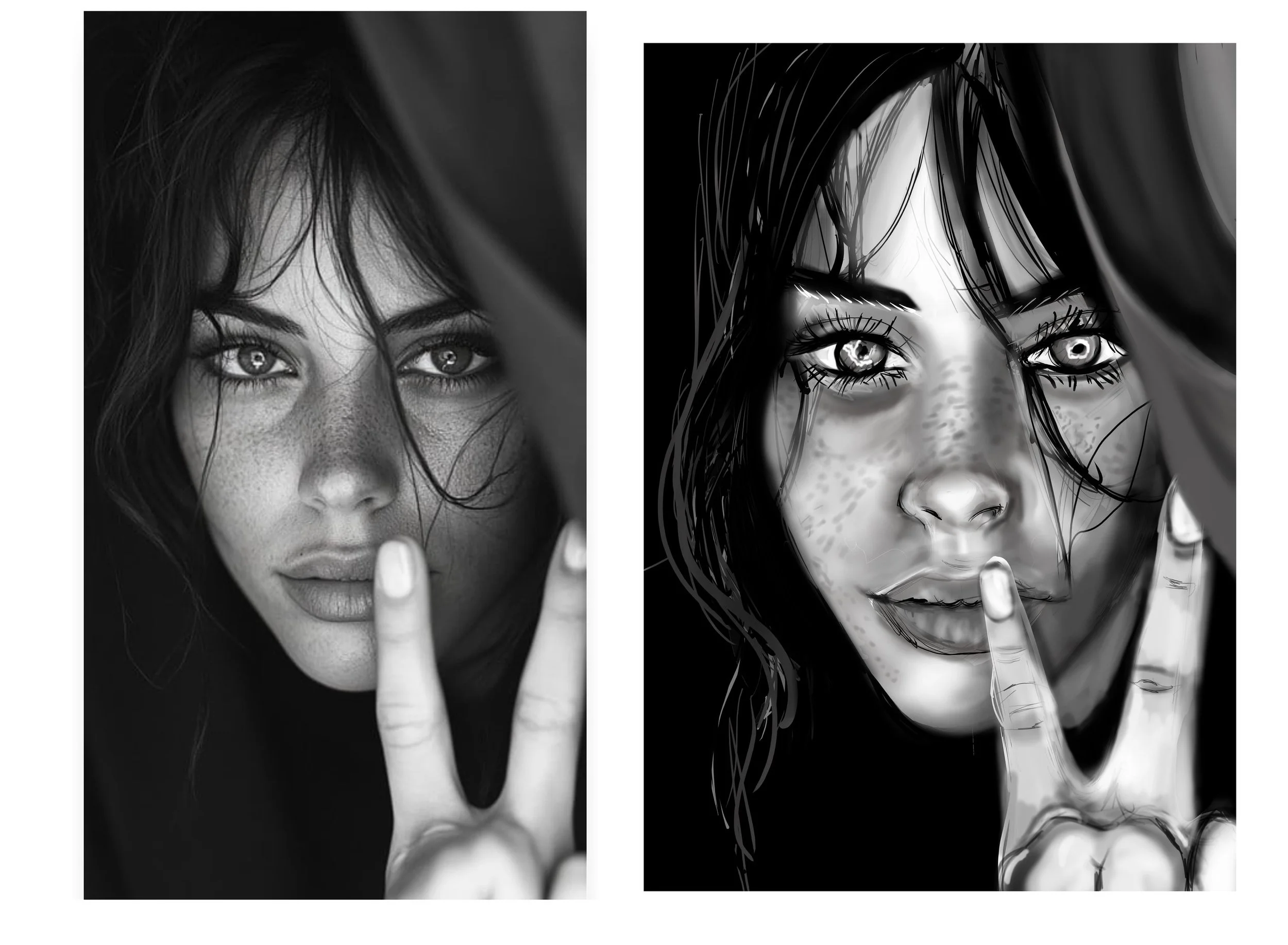 Warming Back Up With Portraits!