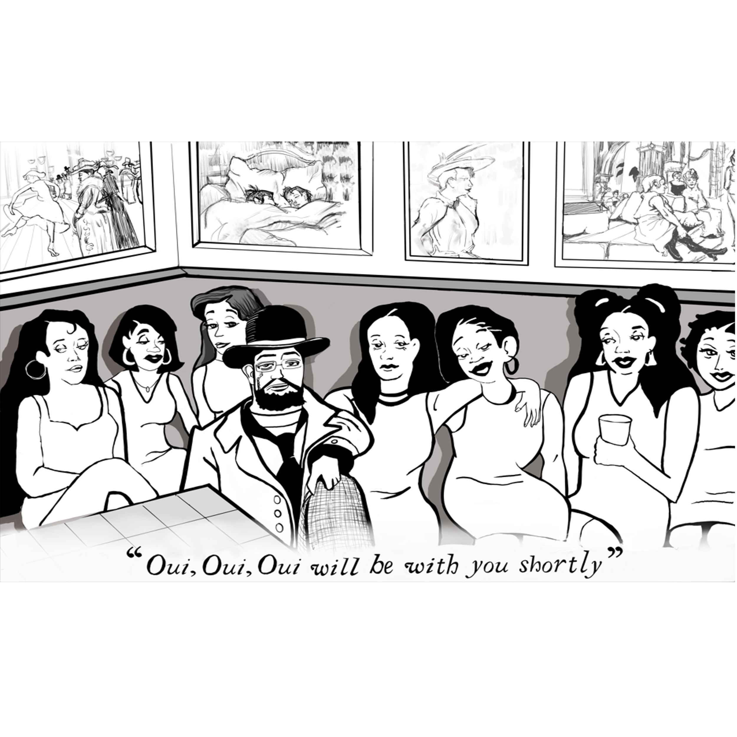 Artists at the Limelight: A Blick on 6th Avenue Art Commission