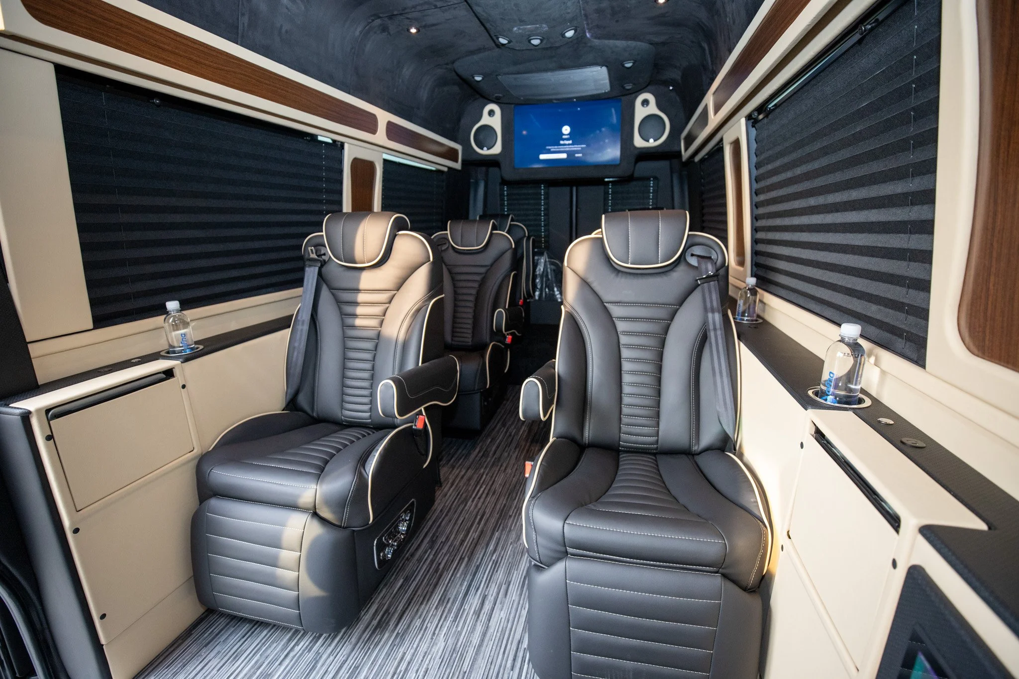Rear Facing Shades Down