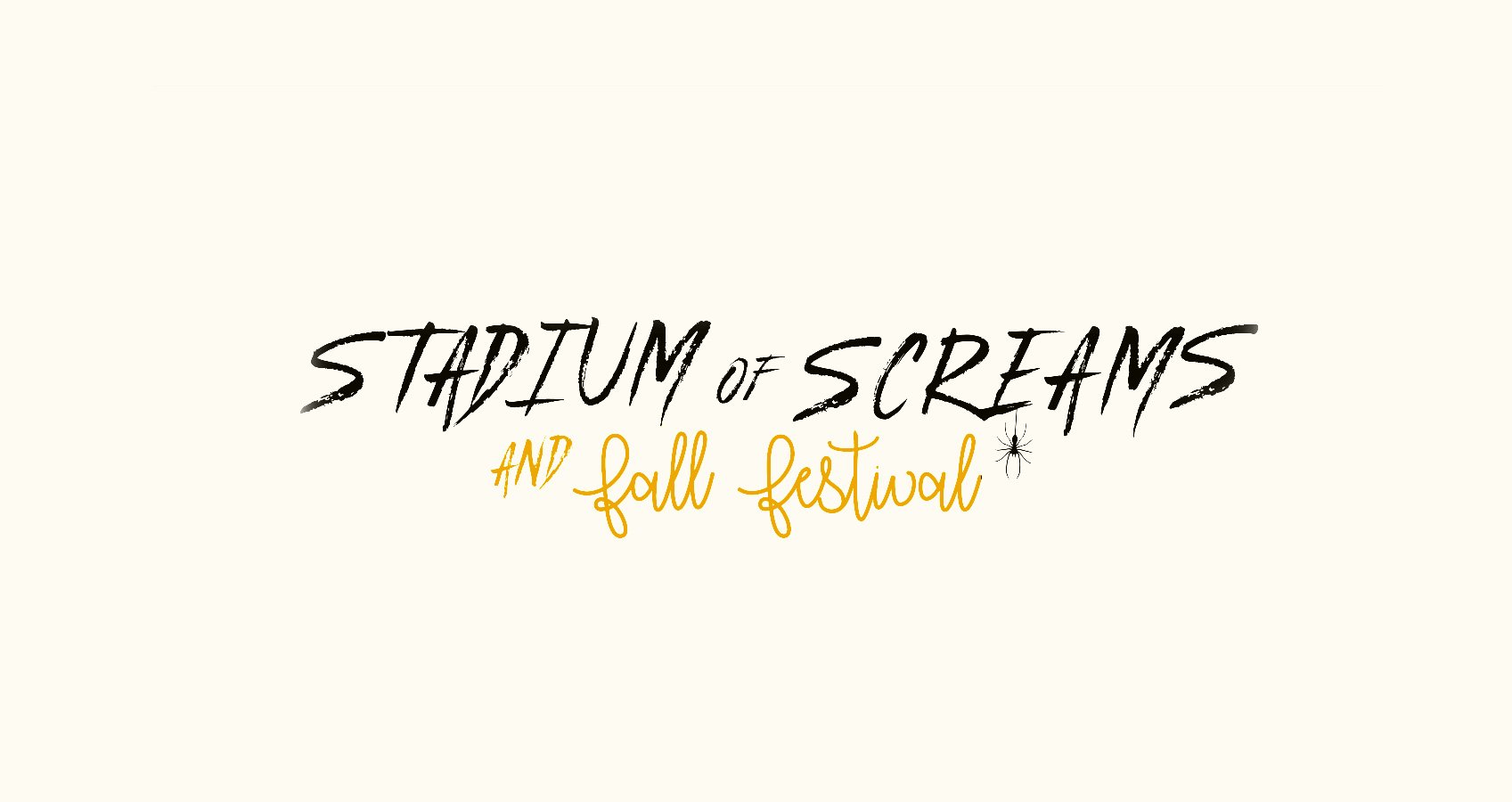 Stadium of Screams Event Branding