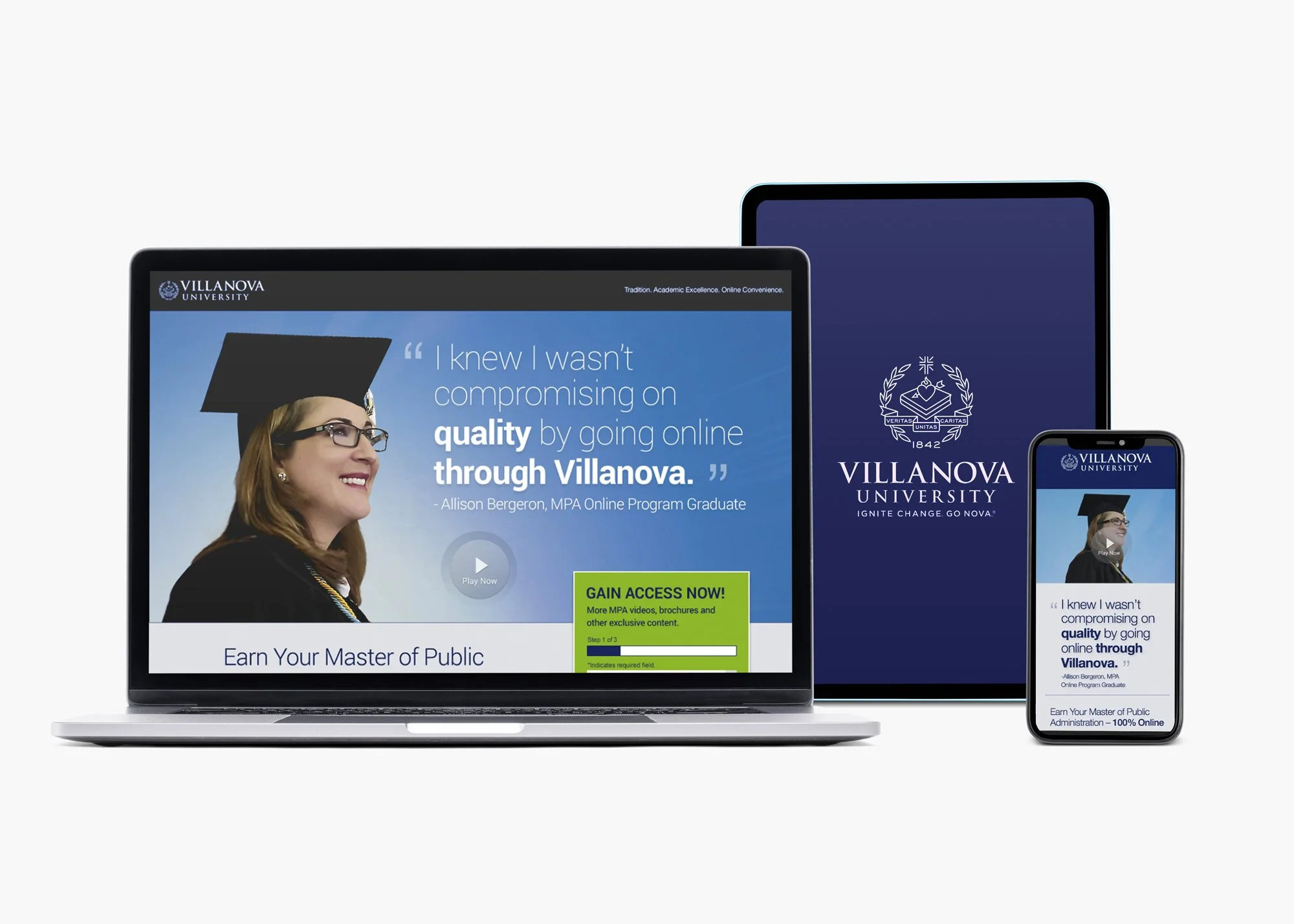 Villanova Testimonial Campaign