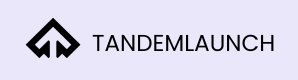 TandemLaunch logo with an upward arrow symbol and company name