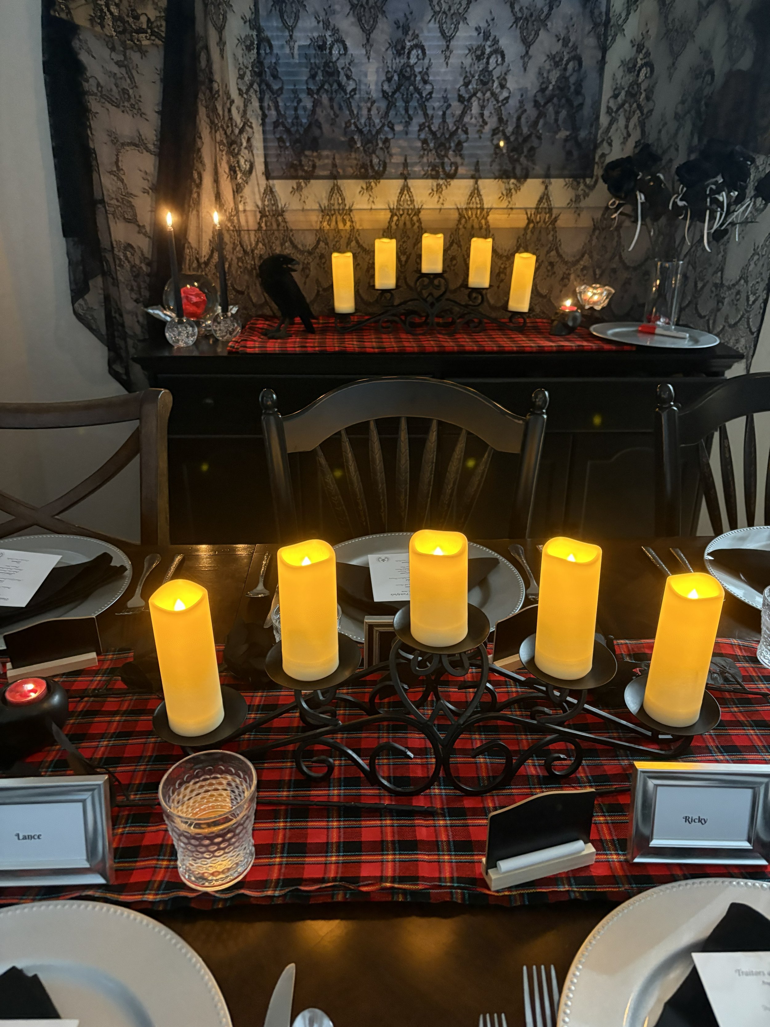 The Core Elements of a Dramatic Gothic Tablescape