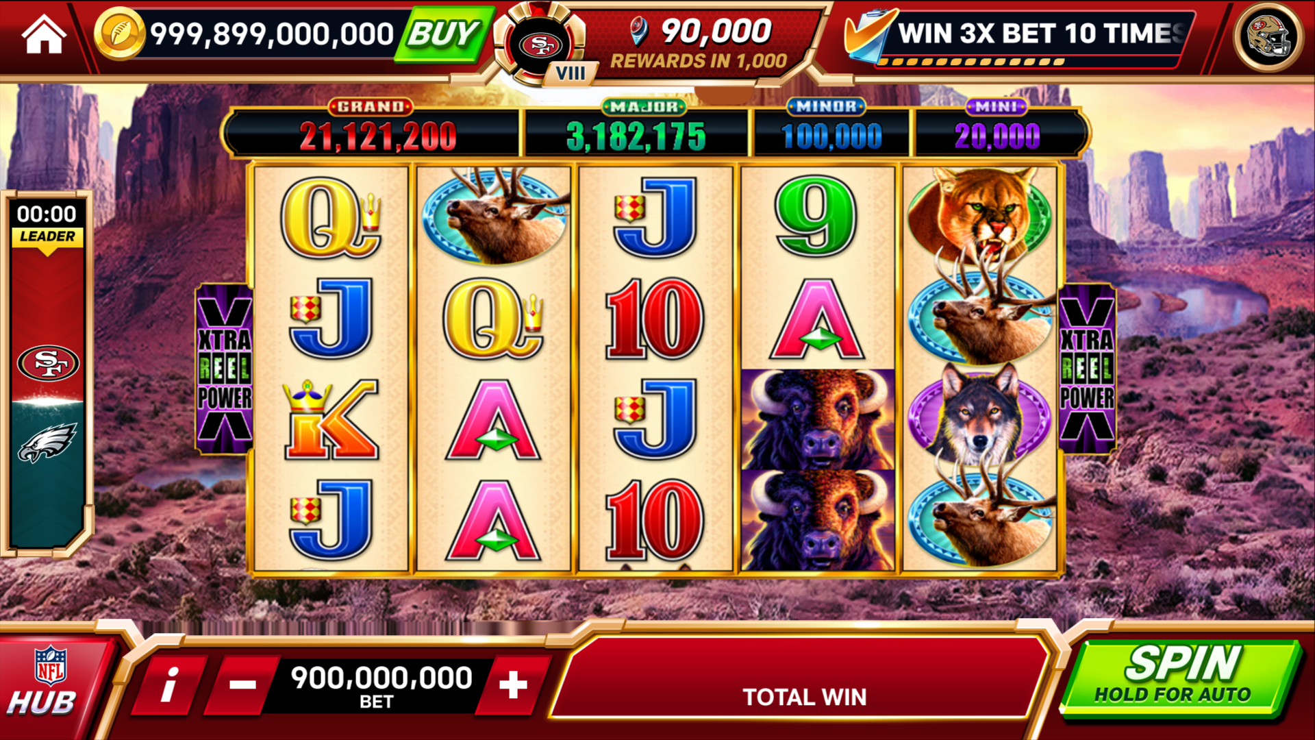   49ers slot HUD, landscape