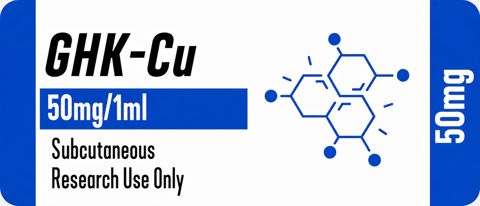GHKCu 50mg - single vial