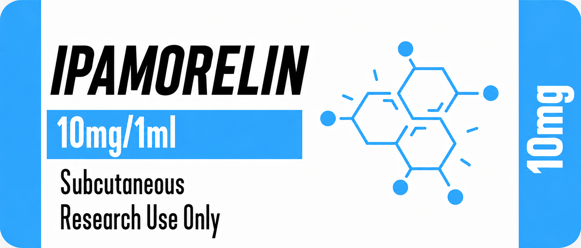 Ipamorelin 10mg - single vial