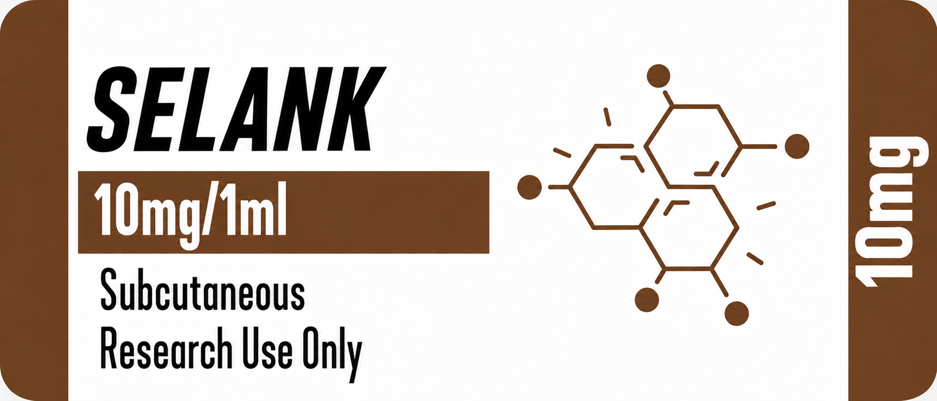 Selank 10mg - single vial