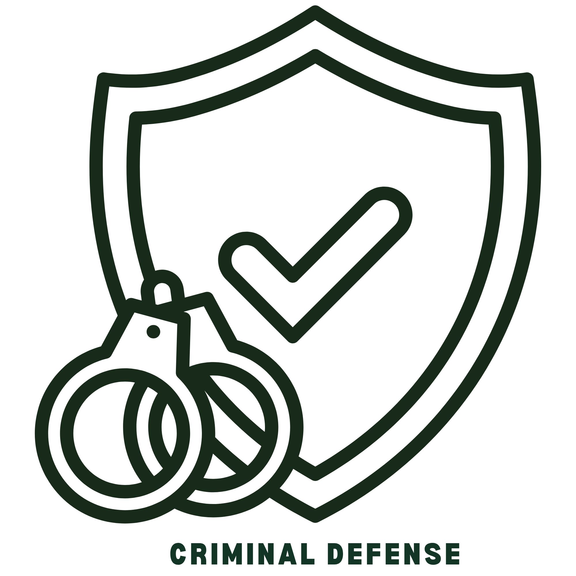 Criminal defense icon for Murtha Law Office, criminal defense attorney in Dickinson, ND