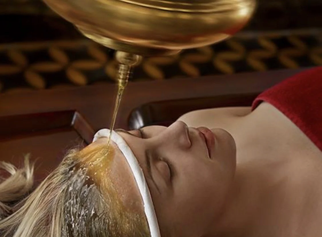 Shirodhara — Warm Oil Flow Therapy — $135