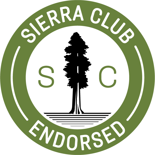 Sierra Club Logo - Endorsement David Okeefe