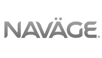 Naväge logo in gray text with diacritic marks on the 'A' and 'E'.