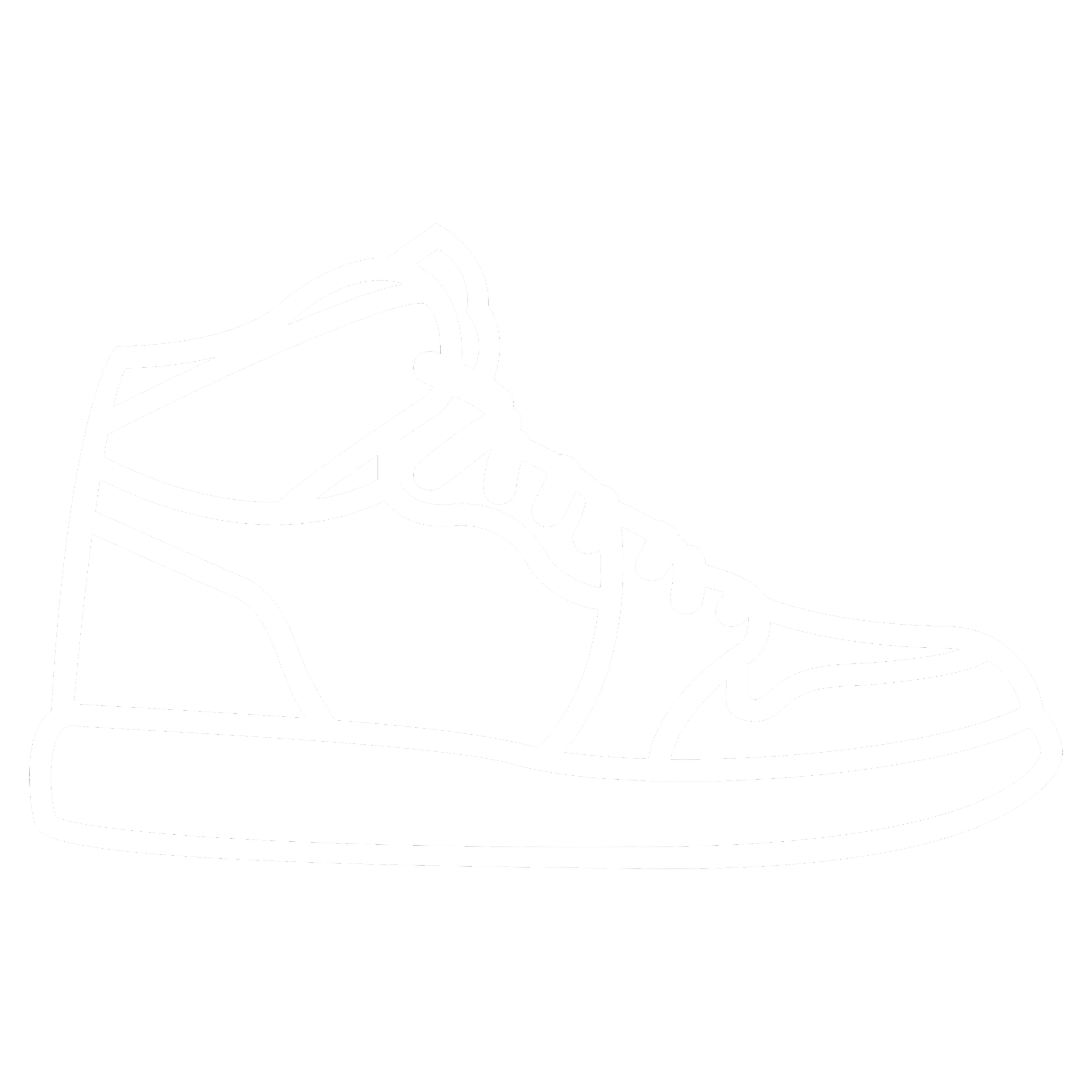 Outline of a cowboy boot.