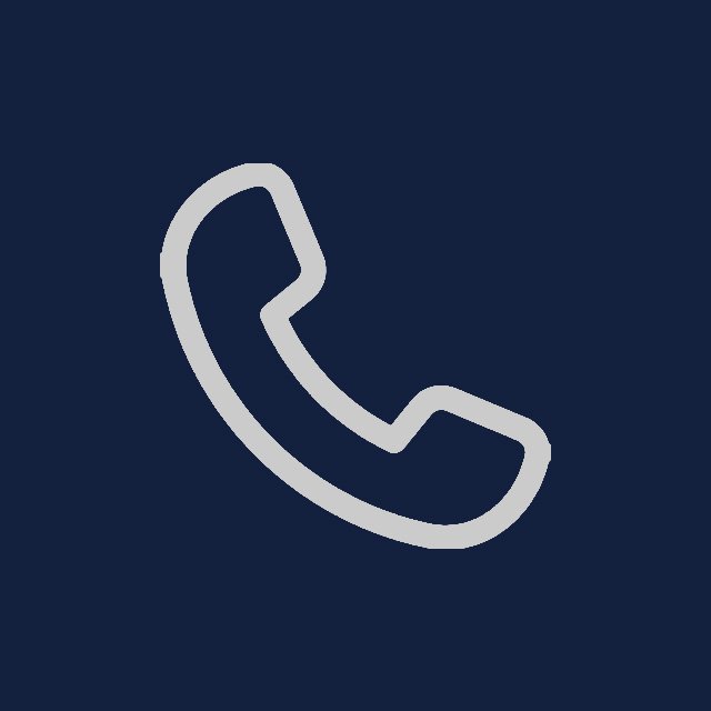 Phone receiver icon on a dark background