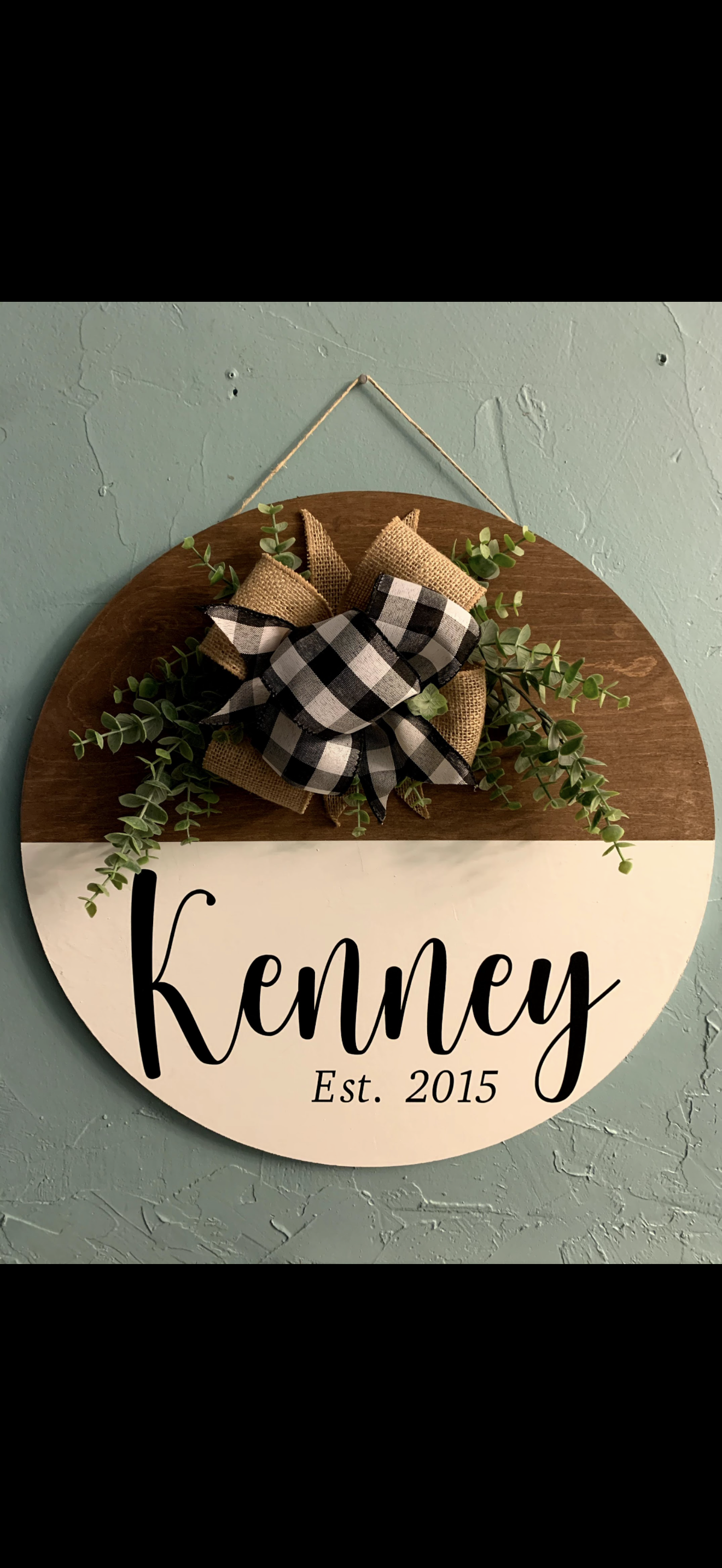 Custom Door Hanger
