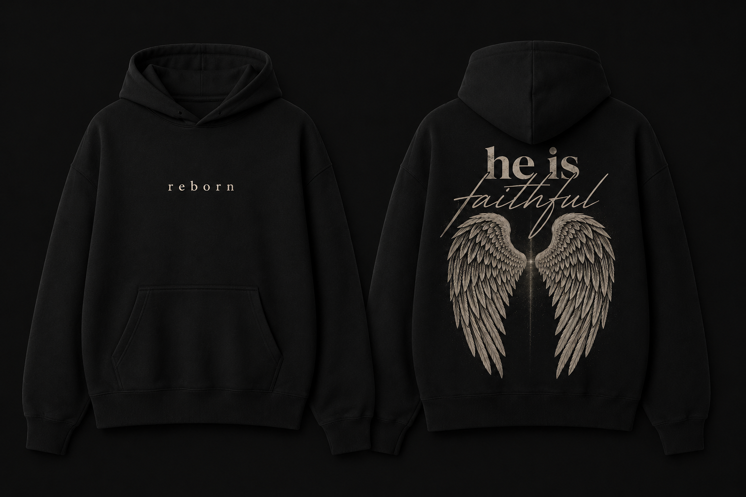 He Is Faithful Hoodie