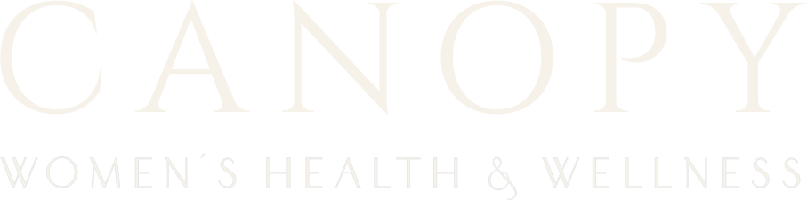 Canopy Women's Health & Wellness logo representing a membership-based women's health, wellness, and medspa destination in Arizona's East Valley.