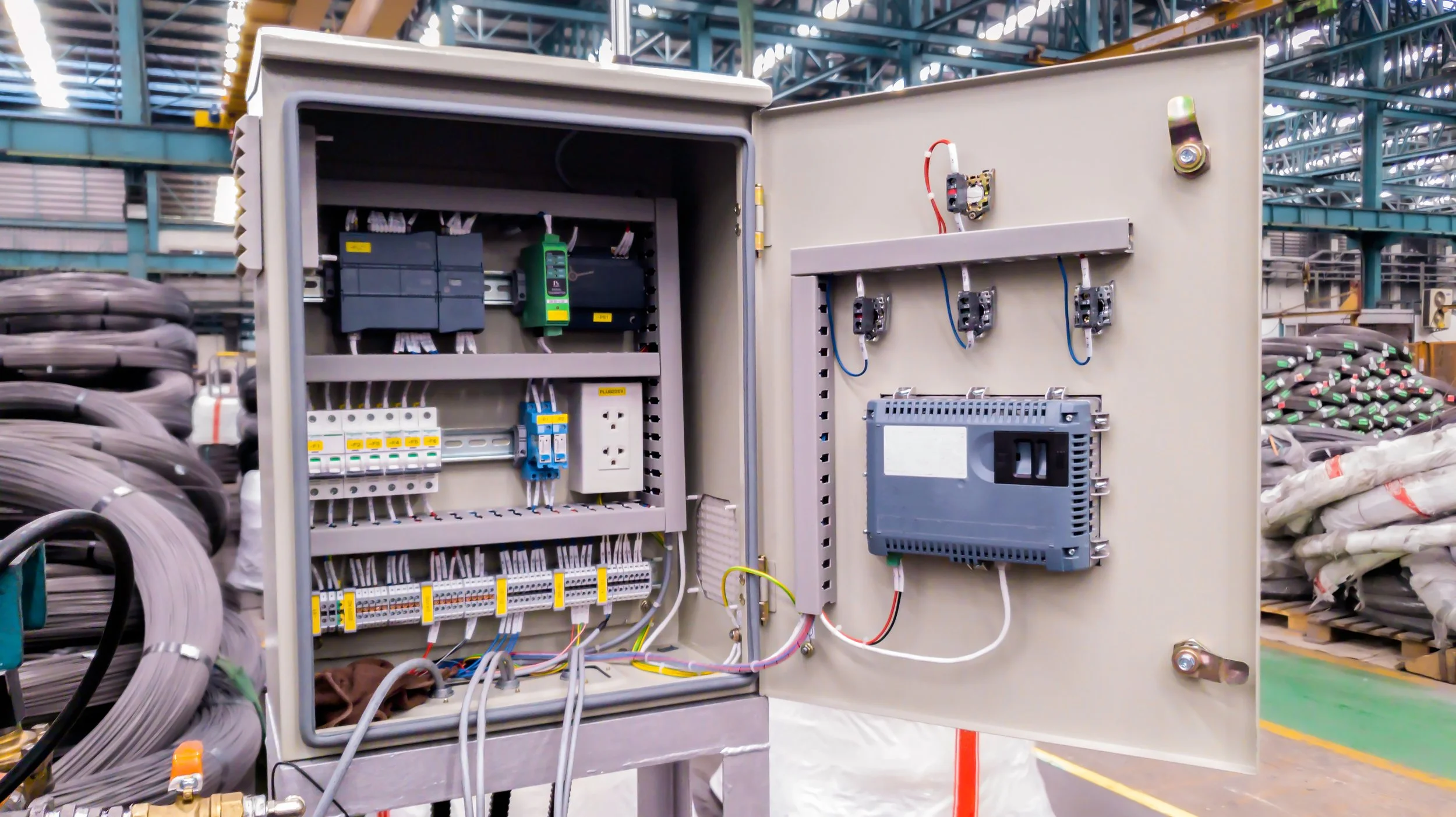 Large control panel in a box