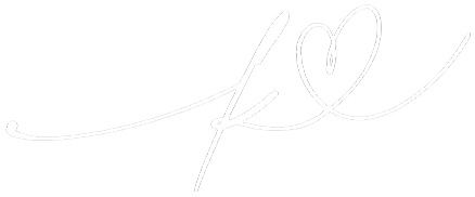 White cursive script spelling 'love' with a heart shape integrated into the letter 'o' on a black background.