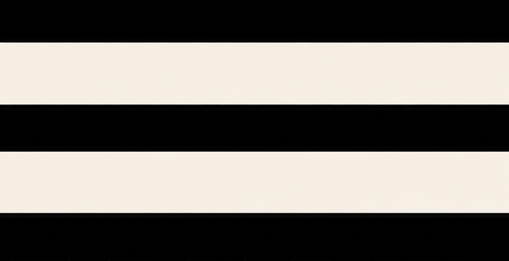 Close-up of black and white horizontal striped pattern.