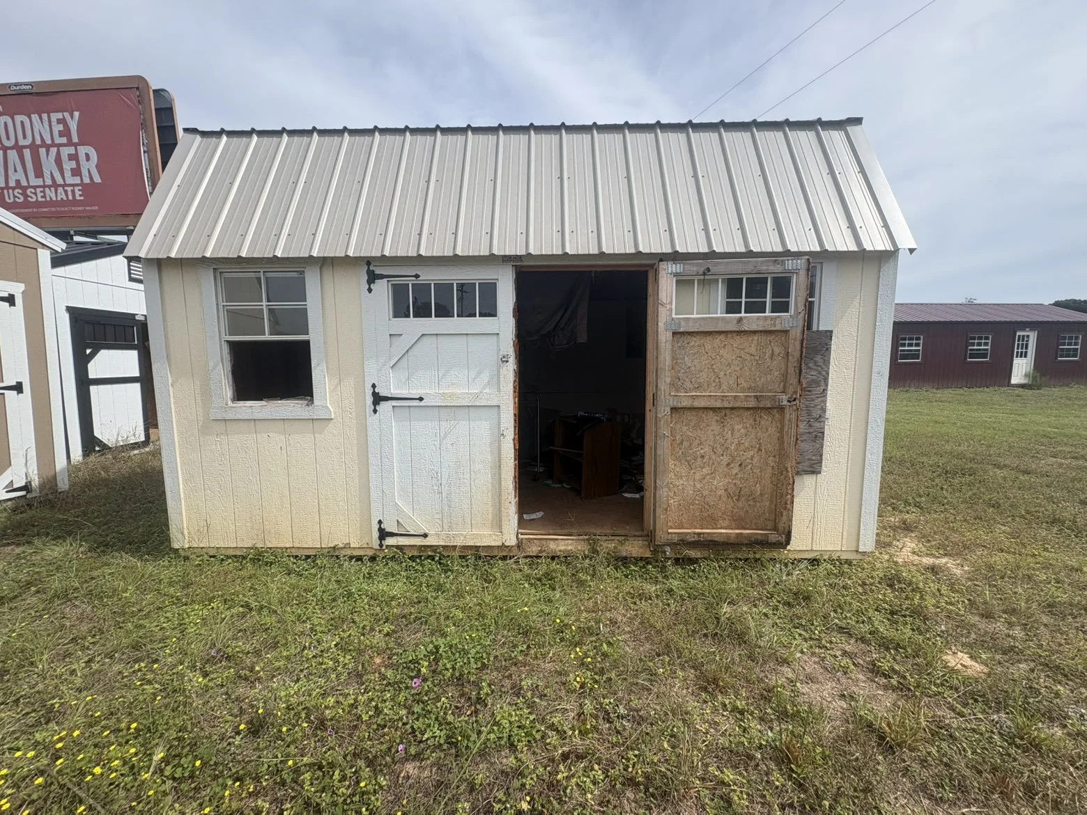 REPO Side Lofted Barn 10x16