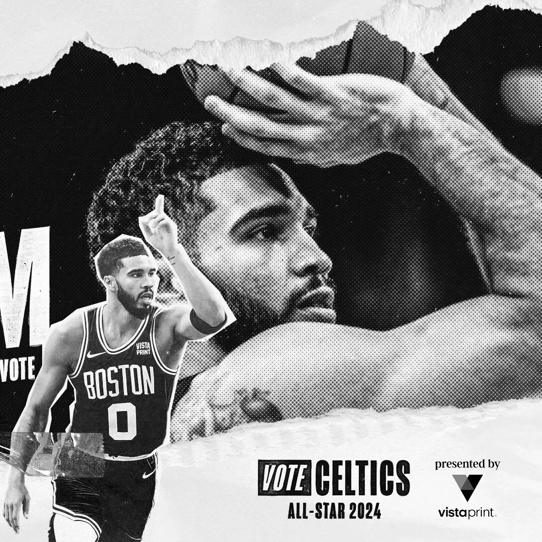Boston Celtics All-Star Paper Cut Ad Campaign