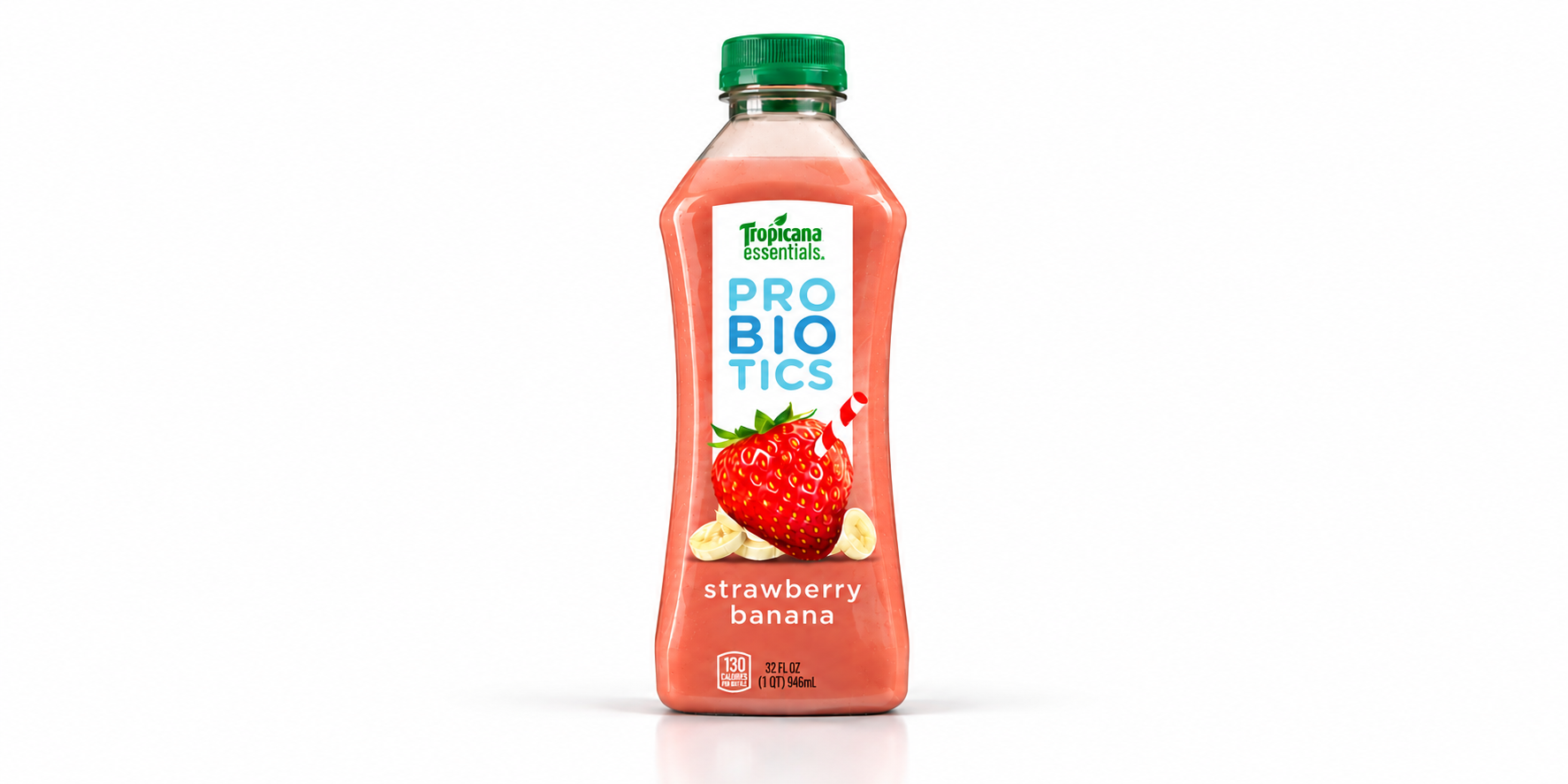 Tropicana Strawberry Banana Probiotic Drink.png