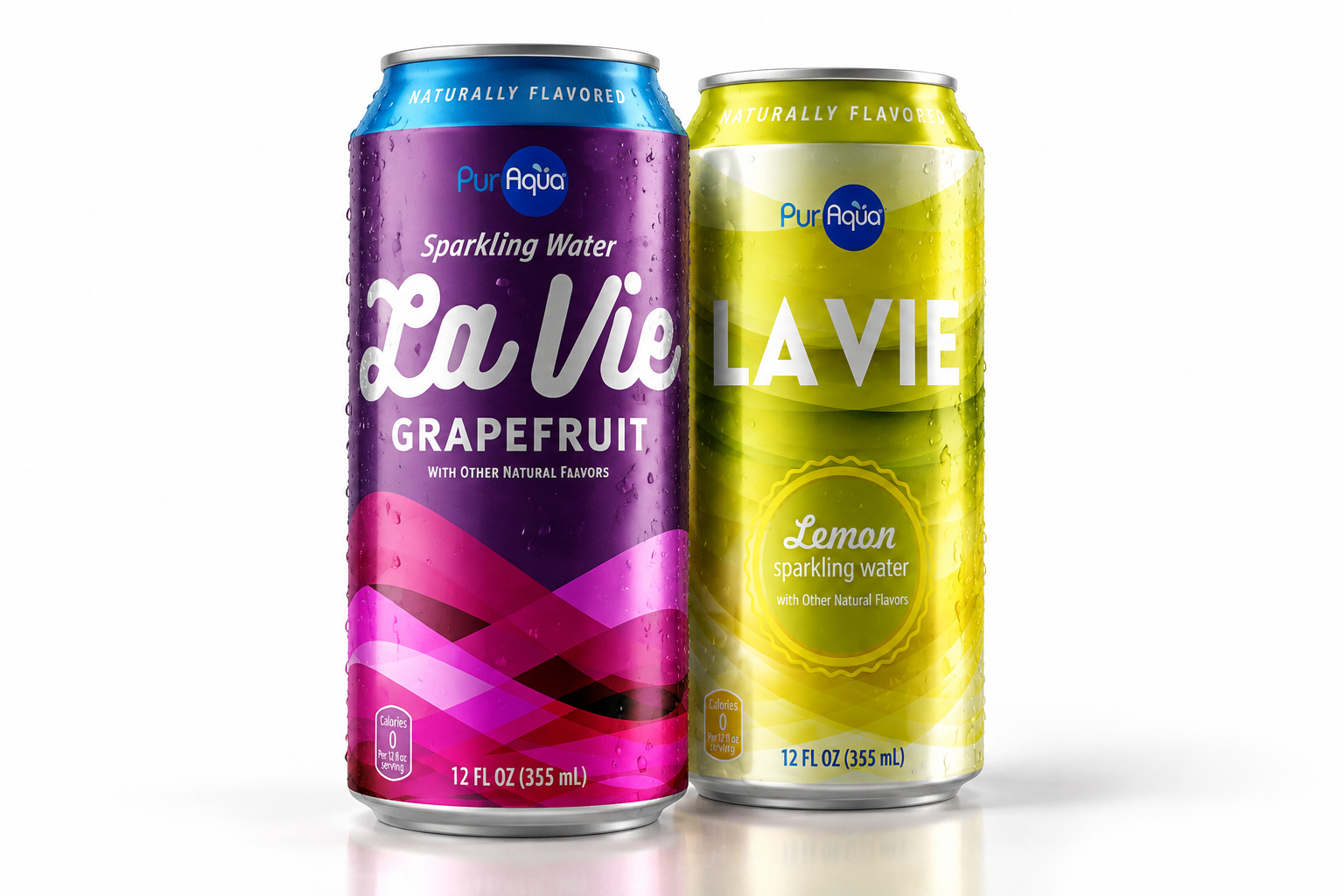 PurAqua La Vie Sparkling Water Cans.png