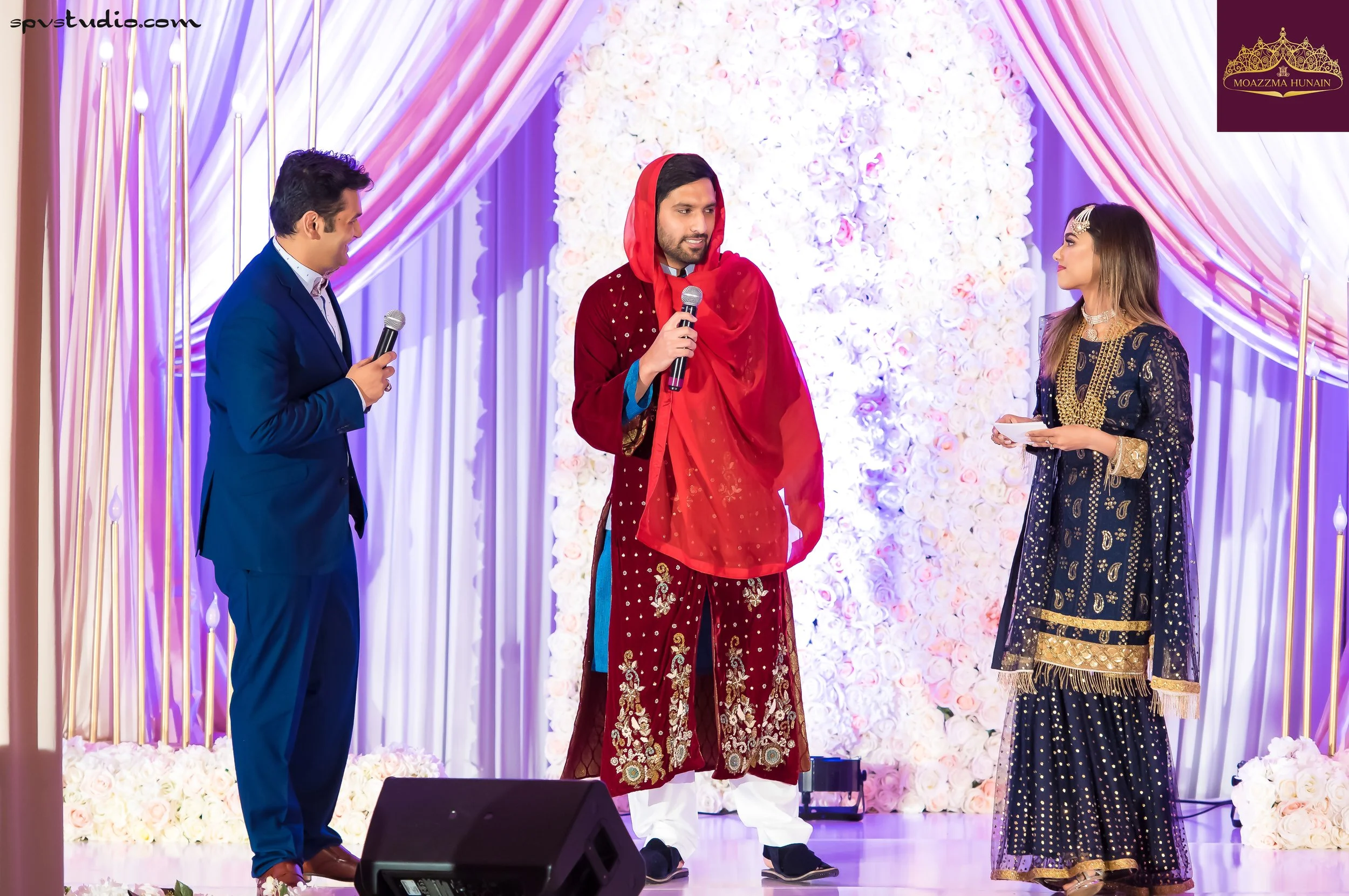 YouTube Star Zaid AliT and wife Yumnah AliT perform LIVE at Desi Wedding Wonderland, a show organized by Moazzma Hunain of Moazzma Hunain Entertainment in Dallas, TX