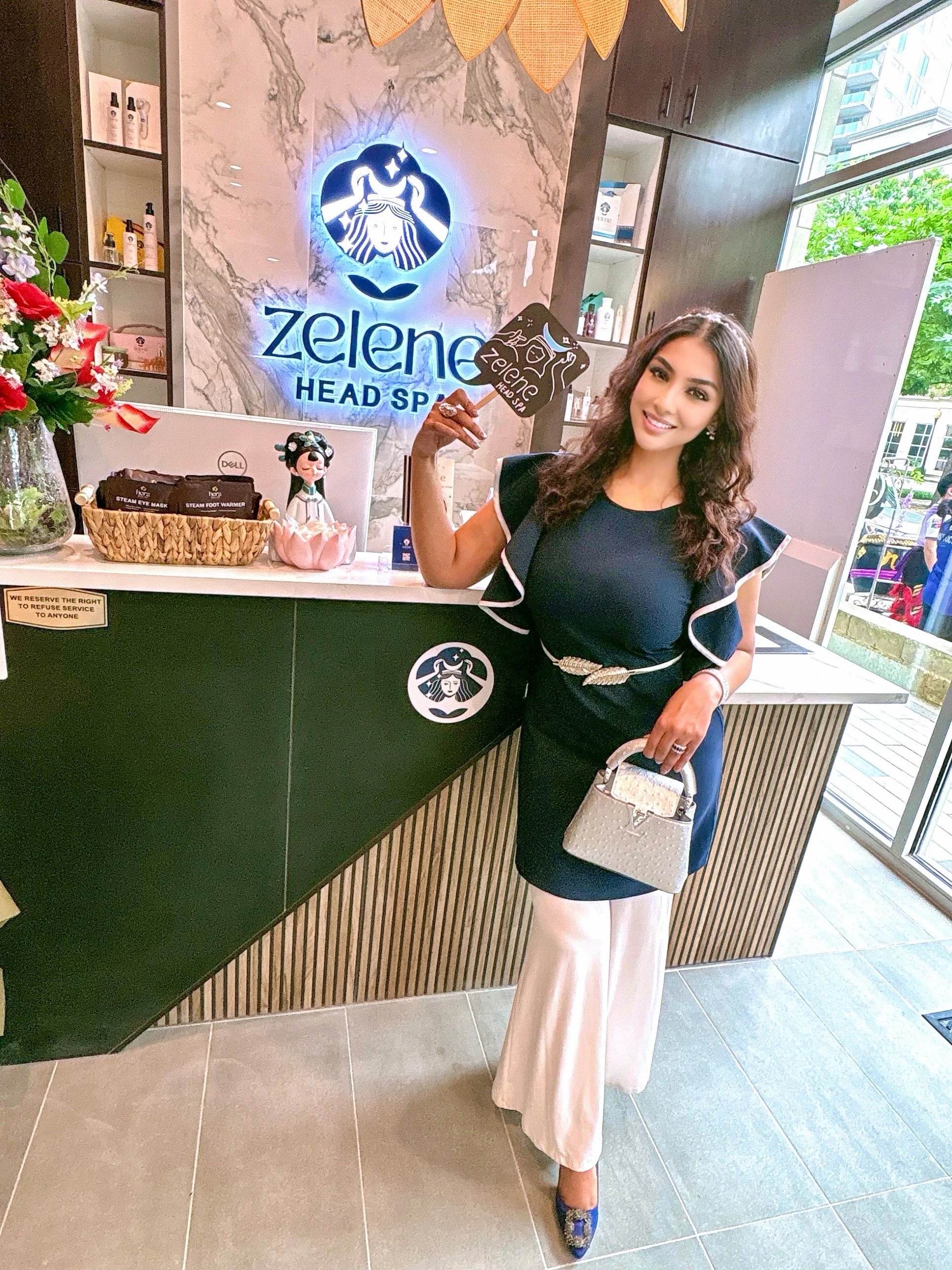 Moazzma Hunain | co-owner & investor of Zelene Head Spa - America's first scalp center head spa franchise