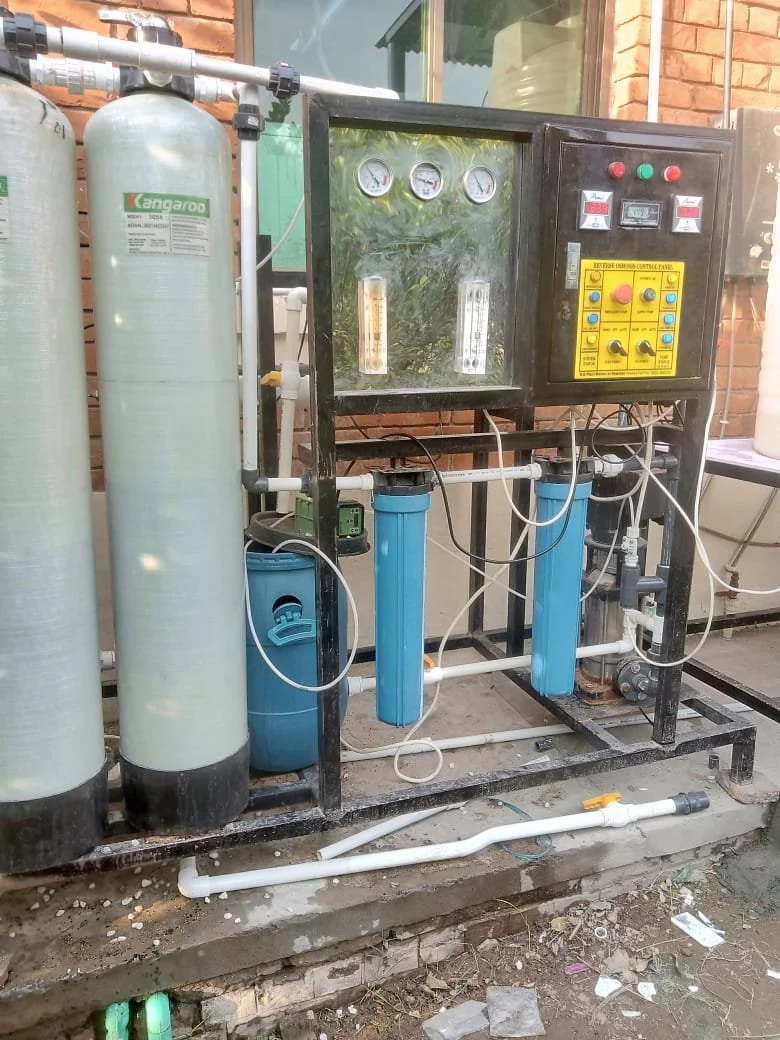 R.O Water Filtration system, sponsored by Moazzma Hunain Foundation for Deaf Reach Campus, Lahore in Pakistan. 