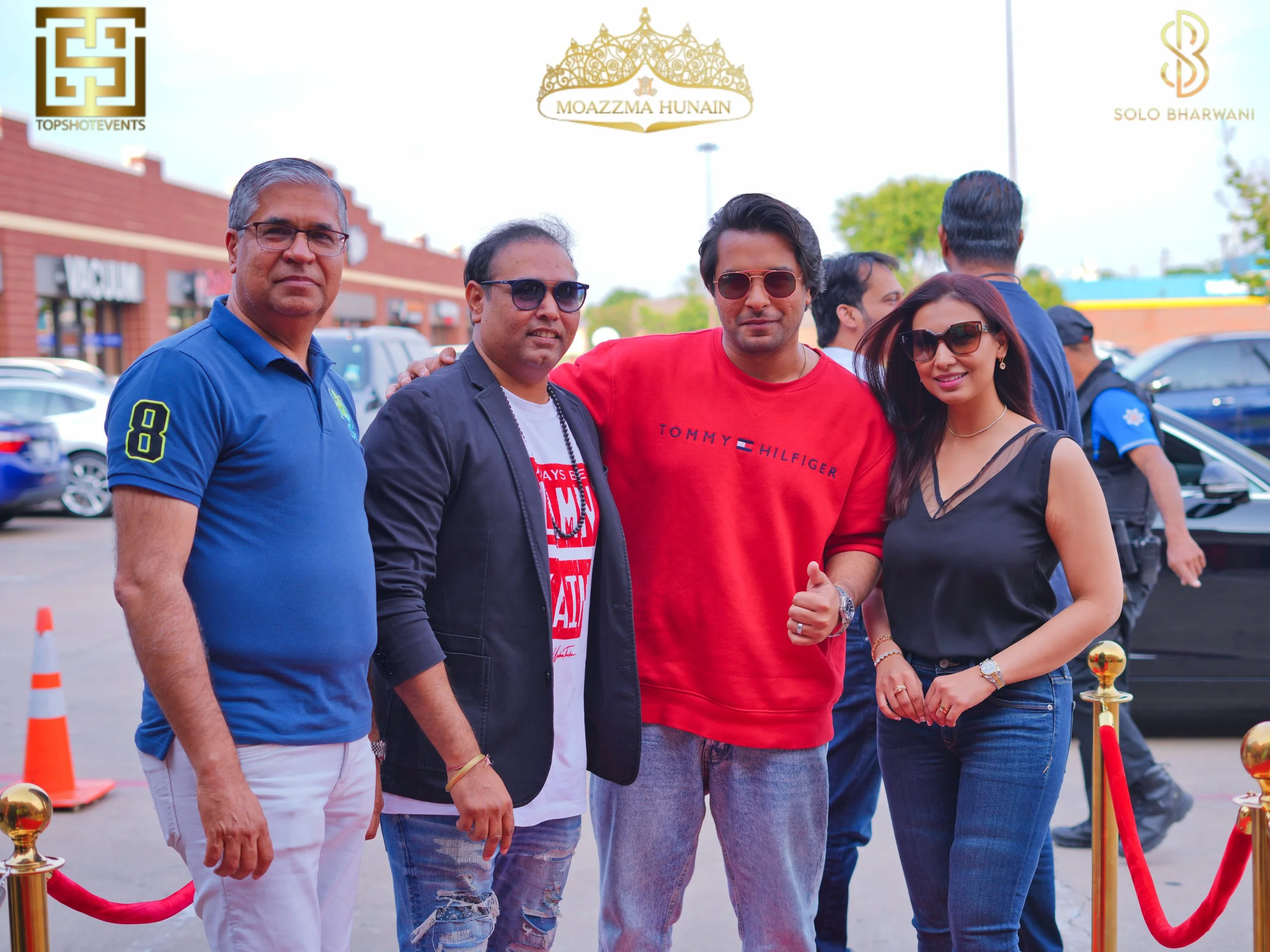 Moazzma Hunain Entertainment presents press conference with Asim Azhar in Dallas, TX USA for the show The After Eid Mega Musical with show organizer, Moazzma Hunain